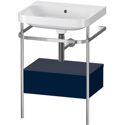 Ensemble en forme de C Duravit Happy D.2 Plus avec Bleu Nuit Satin - Meuble Lavabo - Publicité Ensemble en forme de C Duravit Happy D.2 Plus avec Bleu Nuit Satin - Meuble Lavabo - Publicité