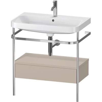 Ensemble meuble lavabo Duravit Taupe en forme de C - HP4842 - Publicité Ensemble meuble lavabo Duravit Taupe en forme de C - HP4842 - Publicité