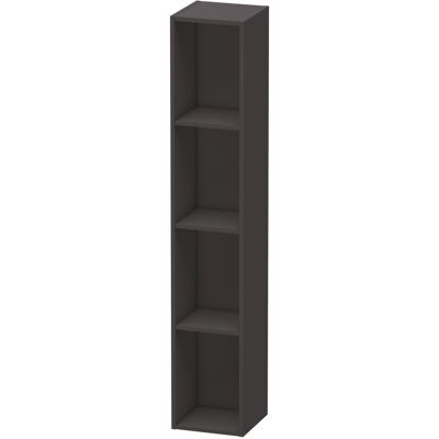 Duravit L-Cube Élément de Rangement Graphit Supermat - 180x180x1000 mm - Étagère - Publicité Duravit L-Cube Élément de Rangement Graphit Supermat - 180x180x1000 mm - Étagère - Publicité