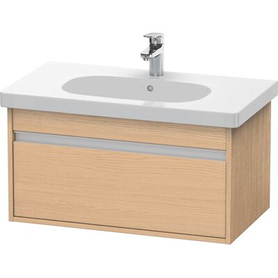 Duravit Ketho Meuble Sous-Vasque Suspendu - Chêne Naturel - KT666703030 - Publicité Duravit Ketho Meuble Sous-Vasque Suspendu - Chêne Naturel - KT666703030 - Publicité