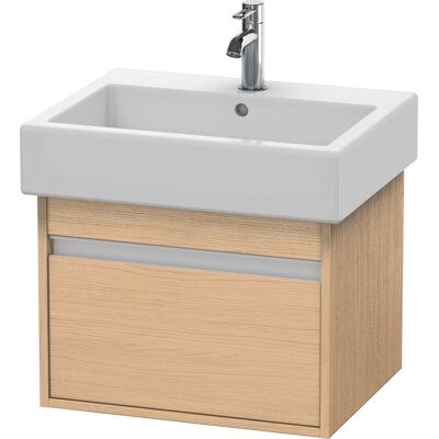 Duravit Meuble sous-vasque mural - Chêne Naturel - 1 tiroir - Meubles de salle de bain - Publicité Duravit Meuble sous-vasque mural - Chêne Naturel - 1 tiroir - Meubles de salle de bain - Publicité