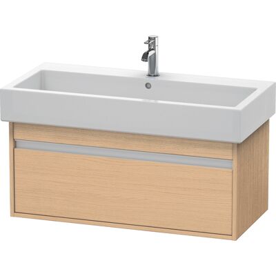 Duravit Ketho Meuble Sous-Vasque - Chêne Naturel - 950mm - Publicité Duravit Ketho Meuble Sous-Vasque - Chêne Naturel - 950mm - Publicité
