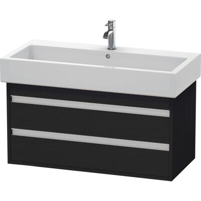 Duravit Ketho Armoire de Salle de Bain - Eiche Schwarz Mat, 2 Tiroirs, Suspendu - Publicité Duravit Ketho Armoire de Salle de Bain - Eiche Schwarz Mat, 2 Tiroirs, Suspendu - Publicité