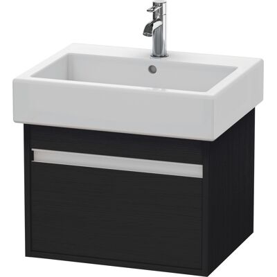 Duravit Ketho Meuble vasque mural Eiche Schwarz - KT668601616 - Publicité Duravit Ketho Meuble vasque mural Eiche Schwarz - KT668601616 - Publicité