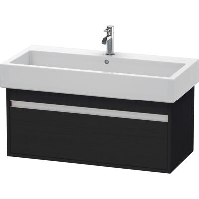 Duravit Ketho Meuble sous-vasque mural - Chêne noir, 1 tiroir - Publicité Duravit Ketho Meuble sous-vasque mural - Chêne noir, 1 tiroir - Publicité