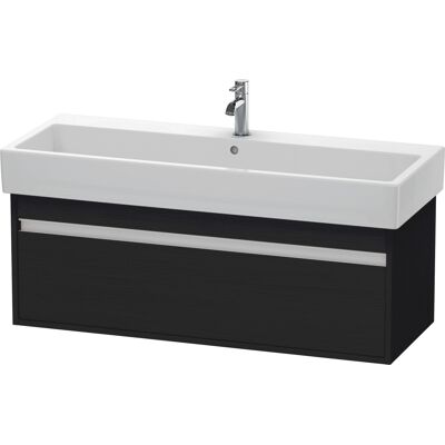 Duravit Ketho Support de Lavabo Murale - Chêne Noir Mat - 1150mm - Sous-vasque mural - Publicité Duravit Ketho Support de Lavabo Murale - Chêne Noir Mat - 1150mm - Sous-vasque mural - Publicité