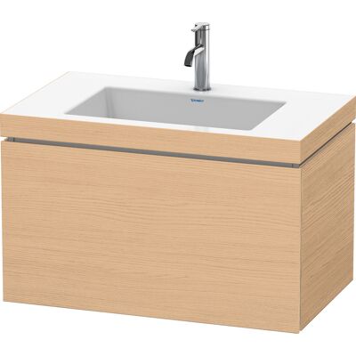 Ensemble de meubles Duravit L-Cube Fixe mural - Chêne naturel - Publicité Ensemble de meubles Duravit L-Cube Fixe mural - Chêne naturel - Publicité