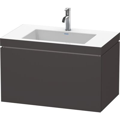Duravit L-Cube Ensemble C-bonded 1 Montage mural - Lavabo - Publicité Duravit L-Cube Ensemble C-bonded 1 Montage mural - Lavabo - Publicité