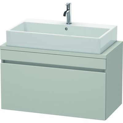 Duravit DuraStyle meuble sous-vasque mural gris béton mat - 90x47,8 cm - Publicité Duravit DuraStyle meuble sous-vasque mural gris béton mat - 90x47,8 cm - Publicité