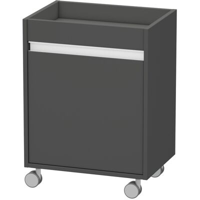Socle Duravit Ketho - 1 Porte, Graphit Mat - Rangement de salle de bain - Publicité Socle Duravit Ketho - 1 Porte, Graphit Mat - Rangement de salle de bain - Publicité