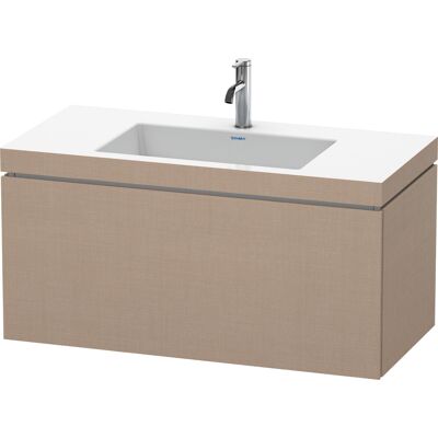 Ensemble salle de bain mural L-Cube Leinen Mat de Duravit - Type de produit - Publicité Ensemble salle de bain mural L-Cube Leinen Mat de Duravit - Type de produit - Publicité