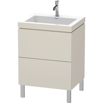 Ensemble Lavabo et Meuble Duravit L-Cube - Taupe Mat - Pack Salle de Bain - Publicité Ensemble Lavabo et Meuble Duravit L-Cube - Taupe Mat - Pack Salle de Bain - Publicité