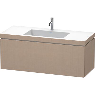 Duravit L-Cube Ensemble mural en Lin mat - Ensemble lavabo - Publicité Duravit L-Cube Ensemble mural en Lin mat - Ensemble lavabo - Publicité