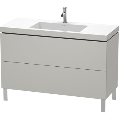 Duravit L-Cube Meuble Sous Lavabo LC6939O0707 - Gris Béton Mat - Sur Pied - Publicité Duravit L-Cube Meuble Sous Lavabo LC6939O0707 - Gris Béton Mat - Sur Pied - Publicité