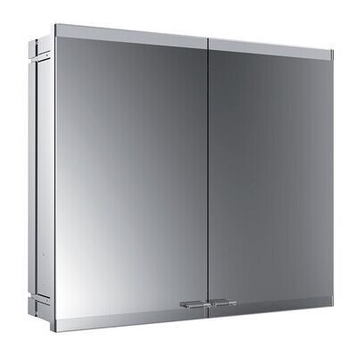 Armoire miroir encastrée avec éclairage Emco - 800x700mm - Publicité Armoire miroir encastrée avec éclairage Emco - 800x700mm - Publicité