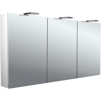Armoire à Miroir Salle de Bain Emco Pure 2 - LED, 3 Portes - Publicité Armoire à Miroir Salle de Bain Emco Pure 2 - LED, 3 Portes - Publicité