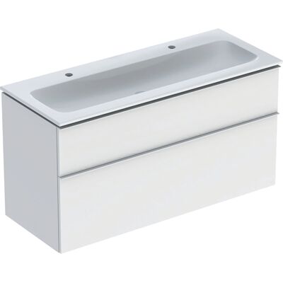 Ensemble de Meubles GEBERIT iCon avec Lavabo et 2 Tiroirs - 120x63x48 cm - Publicité Ensemble de Meubles GEBERIT iCon avec Lavabo et 2 Tiroirs - 120x63x48 cm - Publicité