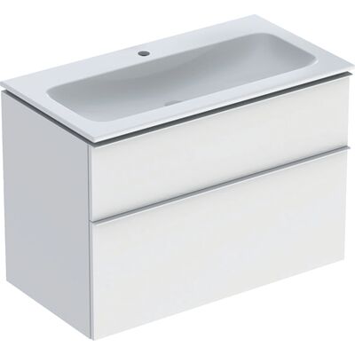 Ensemble de Meubles Geberit iCon avec Deux Tiroirs - 90x63x48 cm - Publicité Ensemble de Meubles Geberit iCon avec Deux Tiroirs - 90x63x48 cm - Publicité