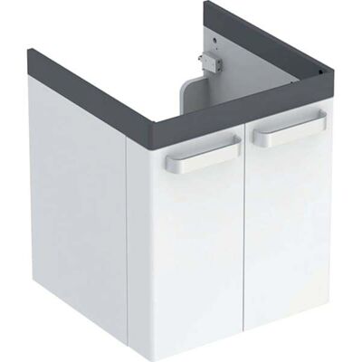 Keramag Geberit Renova Comfort - Meuble sous-vasque - Blanc mat - 530x620x525 mm - Publicité Keramag Geberit Renova Comfort - Meuble sous-vasque - Blanc mat - 530x620x525 mm - Publicité