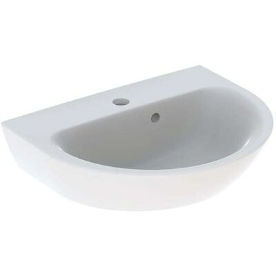 Lavabo Geberit Renova - 50cm Blanc avec KeraTect - Publicité Lavabo Geberit Renova - 50cm Blanc avec KeraTect - Publicité