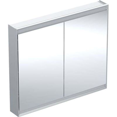 Keramag GmbH Modèle 505.814.00. Armoire Miroir en Aluminium Anodisé - Mobilier de Salle de Bain - Publicité Keramag GmbH Modèle 505.814.00. Armoire Miroir en Aluminium Anodisé - Mobilier de Salle de Bain - Publicité