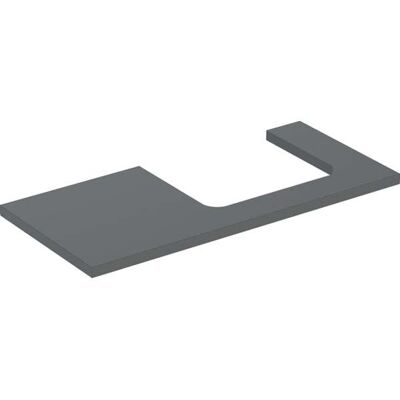 Plaque de lavabo Geberit ONE - Découpe à droite - 105 cm - Lava mat - Publicité Plaque de lavabo Geberit ONE - Découpe à droite - 105 cm - Lava mat - Publicité