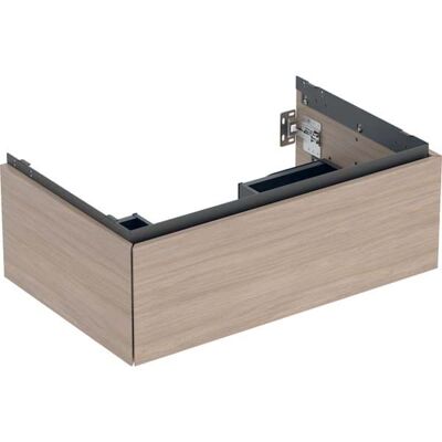 Meuble suspendu Geberit ONE - Eiche - 74x26.6x47cm - Publicité Meuble suspendu Geberit ONE - Eiche - 74x26.6x47cm - Publicité
