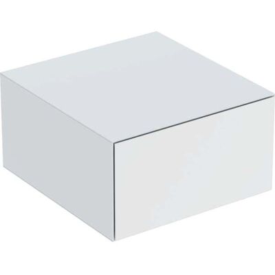GEBERIT One Armoire Latérale avec un tiroir - Blanc - 45x24,5x47cm - Publicité GEBERIT One Armoire Latérale avec un tiroir - Blanc - 45x24,5x47cm - Publicité
