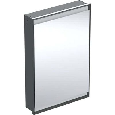 Keramag GmbH Geberit ONE Armoire Miroir - Noir Mat/Aluminium - 60x90cm - Publicité Keramag GmbH Geberit ONE Armoire Miroir - Noir Mat/Aluminium - 60x90cm - Publicité