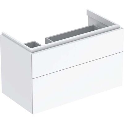 Armoire de salle de bain murale Geberit Xeno² - 2 tiroirs, Blanc brillant - Publicité Armoire de salle de bain murale Geberit Xeno² - 2 tiroirs, Blanc brillant - Publicité