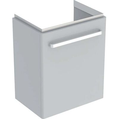Meuble de salle de bain encastré Geberit Renova Compact - Gris clair brillant - Mobilier de salle de bain - Publicité Meuble de salle de bain encastré Geberit Renova Compact - Gris clair brillant - Mobilier de salle de bain - Publicité