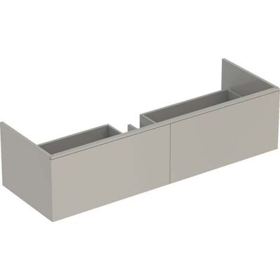 Meuble sous-vasque Geberit Xeno² - Deux tiroirs, Surface solide, Fixé murale - Publicité Meuble sous-vasque Geberit Xeno² - Deux tiroirs, Surface solide, Fixé murale - Publicité