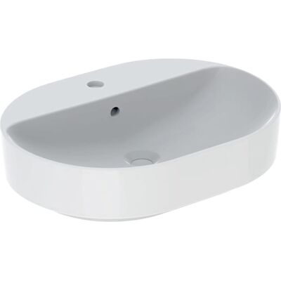 Keramag Lavabo VariForm - Elliptique 600x450mm Blanc avec KeraTect - Publicité Keramag Lavabo VariForm - Elliptique 600x450mm Blanc avec KeraTect - Publicité