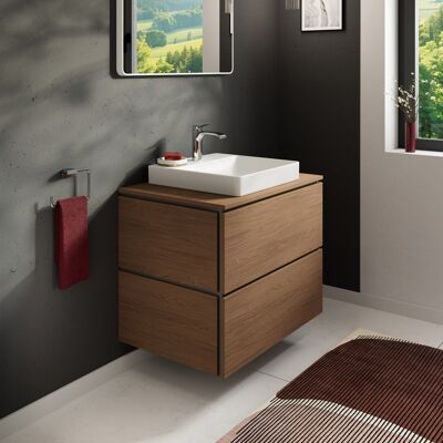 Meuble sous-vasque Hansgrohe Xilesa E 54299550 2 tiroirs sans PushOpen, 780 x 550 mm, chêne cachemire - Publicité Meuble sous-vasque Hansgrohe Xilesa E 54299550 2 tiroirs sans PushOpen, 780 x 550 mm, chêne cachemire - Publicité