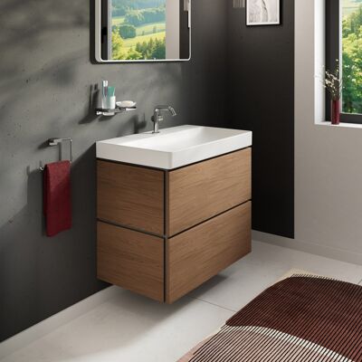 Meuble sous-vasque Hansgrohe Xilesa E 54260550 780x470mm, 2 tiroirs, chêne cachemire - Publicité Meuble sous-vasque Hansgrohe Xilesa E 54260550 780x470mm, 2 tiroirs, chêne cachemire - Publicité