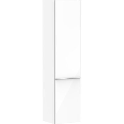 Hansgrohe Xelu Q Placard Murale - 2 Portes, 400x350x1650mm - Blanc Haute Brillance - Publicité Hansgrohe Xelu Q Placard Murale - 2 Portes, 400x350x1650mm - Blanc Haute Brillance - Publicité