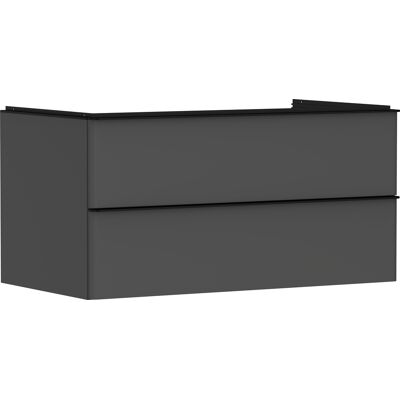 Hansgrohe Xelu Q Meuble sous-espace - Diamantgrau Mat / Poignée Noire - 54079670 - Publicité Hansgrohe Xelu Q Meuble sous-espace - Diamantgrau Mat / Poignée Noire - 54079670 - Publicité