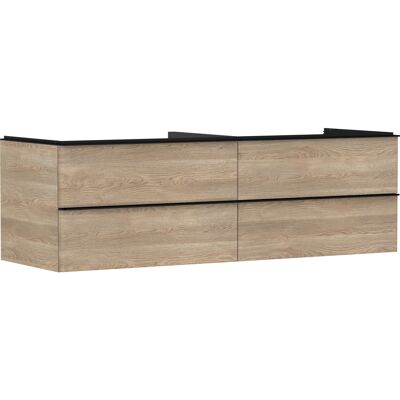 Hansgrohe Xelu Q Meuble Sous-vasque - 4 Tiroirs - 1560x550 mm - Publicité Hansgrohe Xelu Q Meuble Sous-vasque - 4 Tiroirs - 1560x550 mm - Publicité