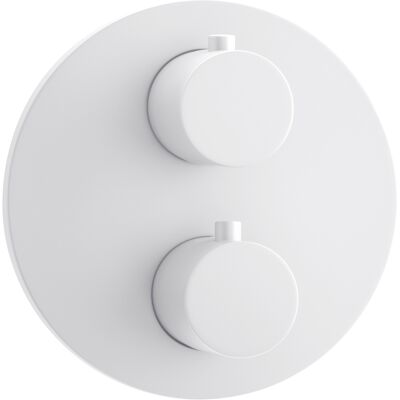 Herzbach Deep White Ensemble Thermostat – Encastré, 3 Utilisateurs, 150mm - Publicité Herzbach Deep White Ensemble Thermostat – Encastré, 3 Utilisateurs, 150mm - Publicité