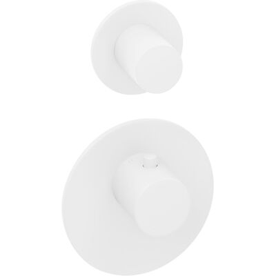 Herzbach Deep White Module de Thermostat Universel - Thermostat, Blanc Mat - Publicité Herzbach Deep White Module de Thermostat Universel - Thermostat, Blanc Mat - Publicité