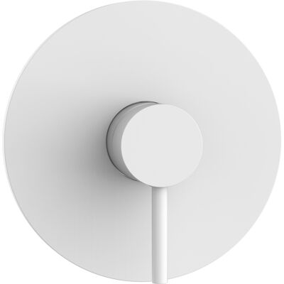 Herzbach Siro Robinet de douche encastré blanc mat - Type de douche - Publicité Herzbach Siro Robinet de douche encastré blanc mat - Type de douche - Publicité
