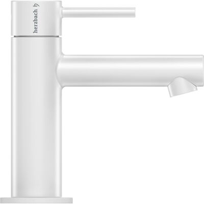 Vanne Herzbach Siro Blanc - Pour Lavabo, Eau Froide - Publicité Vanne Herzbach Siro Blanc - Pour Lavabo, Eau Froide - Publicité