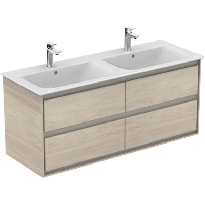 Armoire de salle de bain Ideal Standard E0822UK Connect Air - 4 tiroirs à fermeture douce - Publicité Armoire de salle de bain Ideal Standard E0822UK Connect Air - 4 tiroirs à fermeture douce - Publicité
