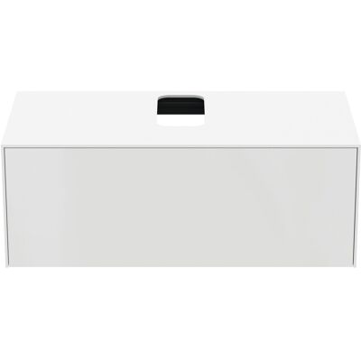 Meuble sous-vasque Ideal Standard T3930Y1 avec découpe, 1 tiroir, 100x50,5x37 cm, centre, blanc mat - Publicité Meuble sous-vasque Ideal Standard T3930Y1 avec découpe, 1 tiroir, 100x50,5x37 cm, centre, blanc mat - Publicité