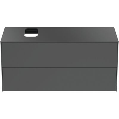 Ideal Standard WTU 120 x 50.5 cm - Meuble lavabo avec 2 tiroirs - Publicité Ideal Standard WTU 120 x 50.5 cm - Meuble lavabo avec 2 tiroirs - Publicité