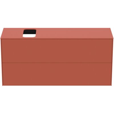 Ideal Standard WTU 120x37.3cm 2 Tiroirs Sunset - Meuble sous lavabo - Publicité Ideal Standard WTU 120x37.3cm 2 Tiroirs Sunset - Meuble sous lavabo - Publicité