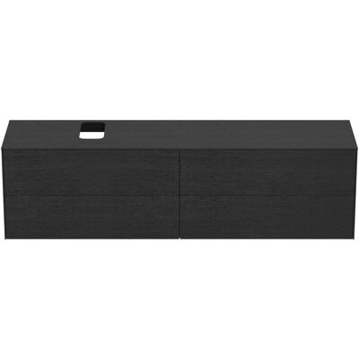 Ideal Standard T3992Y4 Chêne brûlé 4 tiroirs - Meuble sous lavabo - Publicité Ideal Standard T3992Y4 Chêne brûlé 4 tiroirs - Meuble sous lavabo - Publicité
