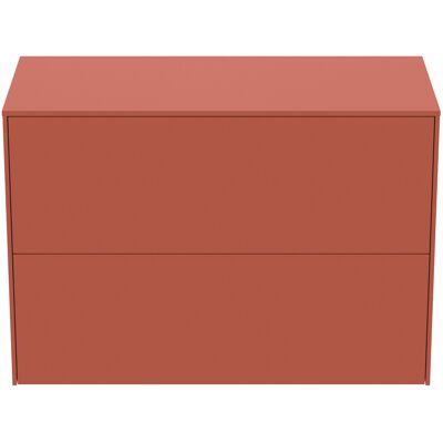 Ideal Standard Conca Meuble de salle de bain mural - 2 tiroirs, sans découpe - Publicité Ideal Standard Conca Meuble de salle de bain mural - 2 tiroirs, sans découpe - Publicité