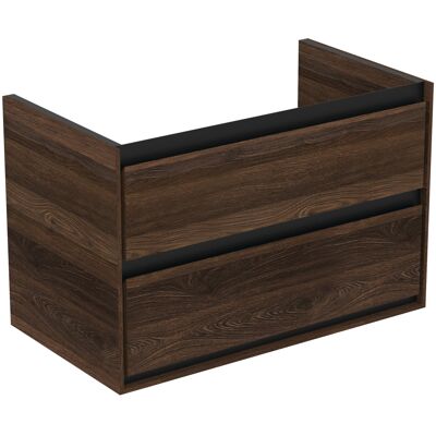 Ideal Standard Meuble sous-vasque Ideal-Standard Connect Air 800 x 440 x 517 mm, décor noyer - Publicité Ideal Standard Meuble sous-vasque Ideal-Standard Connect Air 800 x 440 x 517 mm, décor noyer - Publicité