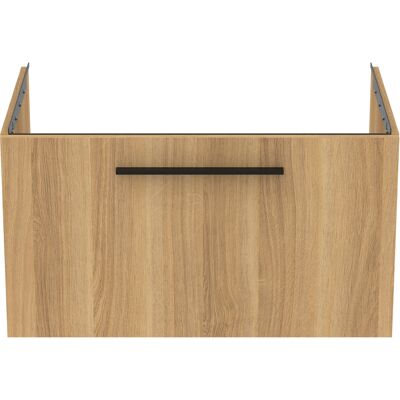 Ideal Standard life B meuble double vasque T5271NX 1 tiroir, 80 x 50,5 x 44 cm, chêne naturel - Publicité Ideal Standard life B meuble double vasque T5271NX 1 tiroir, 80 x 50,5 x 44 cm, chêne naturel - Publicité